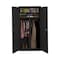 Steel Cabinets Usa Storage Cabinet, 72 in H, 36 in W, 24 in D, Charcoal, 2 Shelves W-367224DS-C - alternate 1